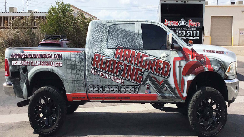 Simple Tips For Ordering a Truck Advertising Wrap in Phoenix, AZ